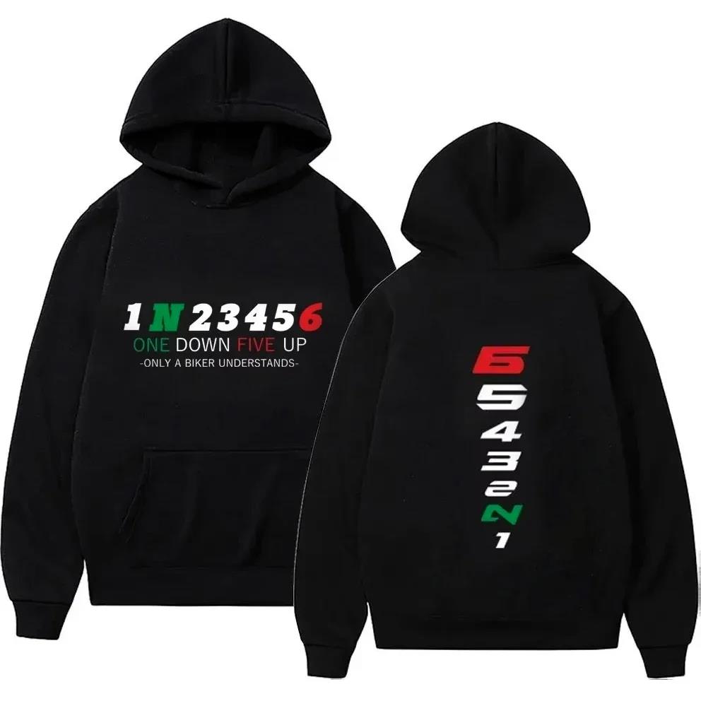 Motorcycle Gear Hoodie - Men's Hoodies male Pullover Clothing Oversized