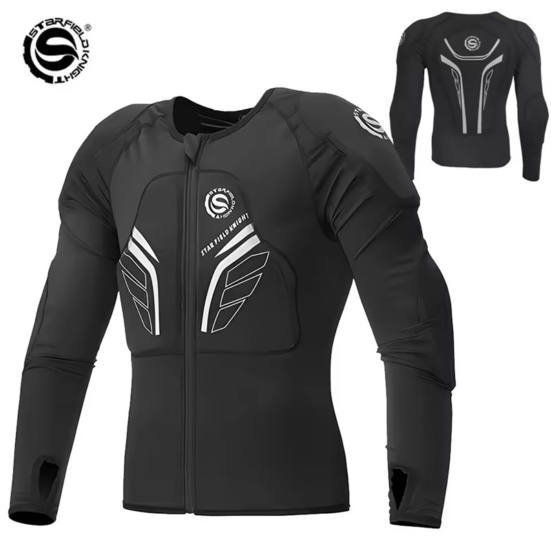 Gearx Motorcycle Jacket - SFK Elastic Slim Fit Motorcycle Jacket