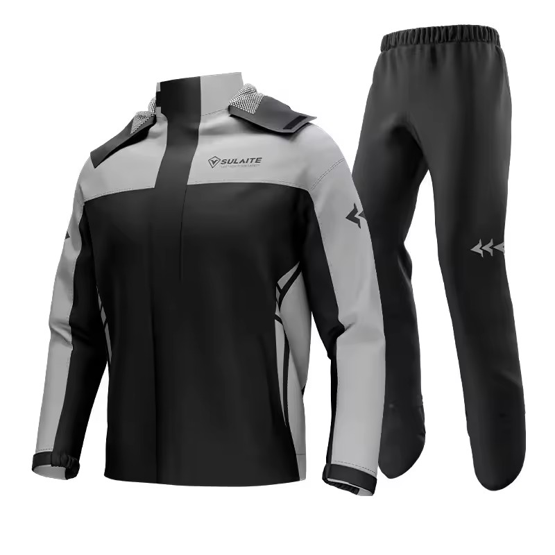 Motorcycle Gear Hoodie - Unisex Motorcycle Raincoat Rain Suit Waterproof