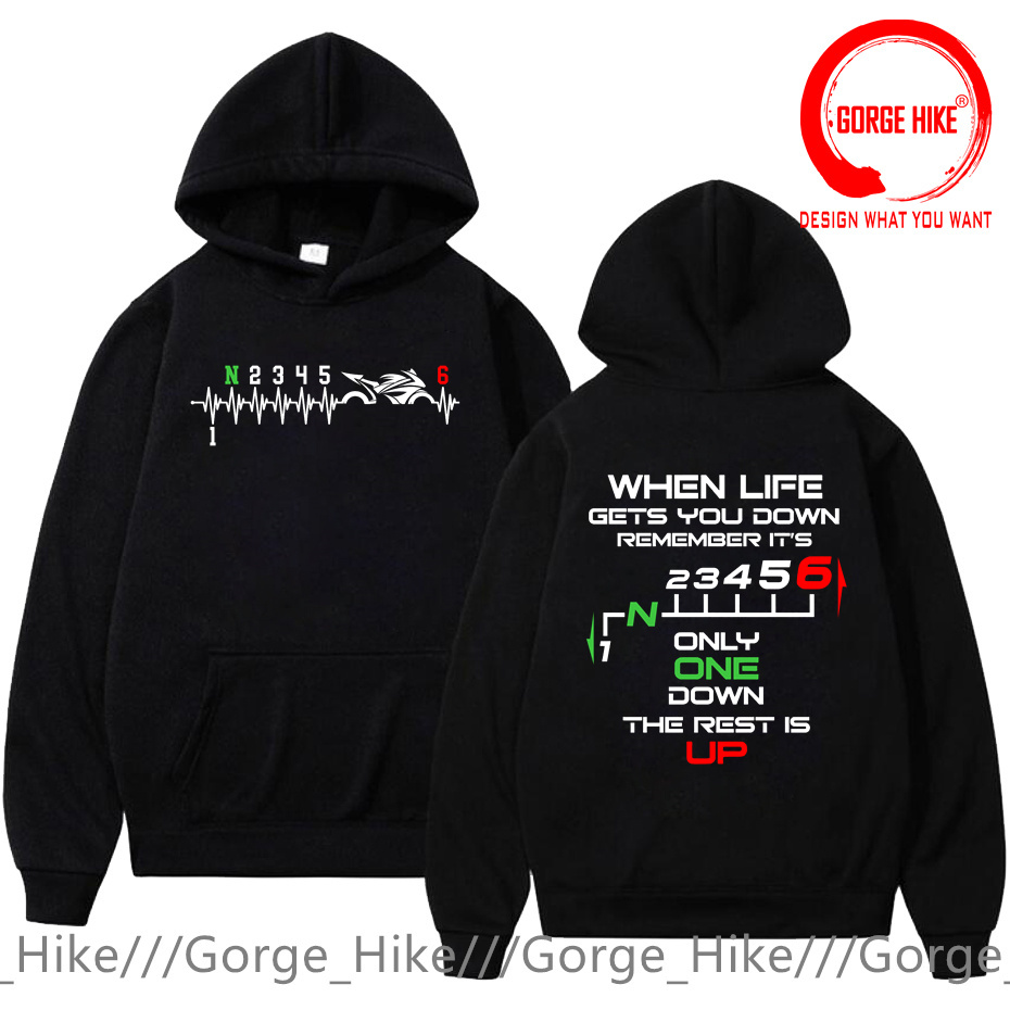 1N23456 Motorcycle Gear Shift  – обзор и цена Motorcycle Gear Hoodie