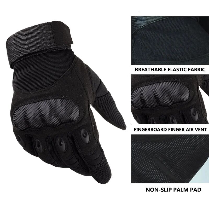 Anti-Skid Full Finger Tactical – обзор и цена Motorcycle Gear Gloves