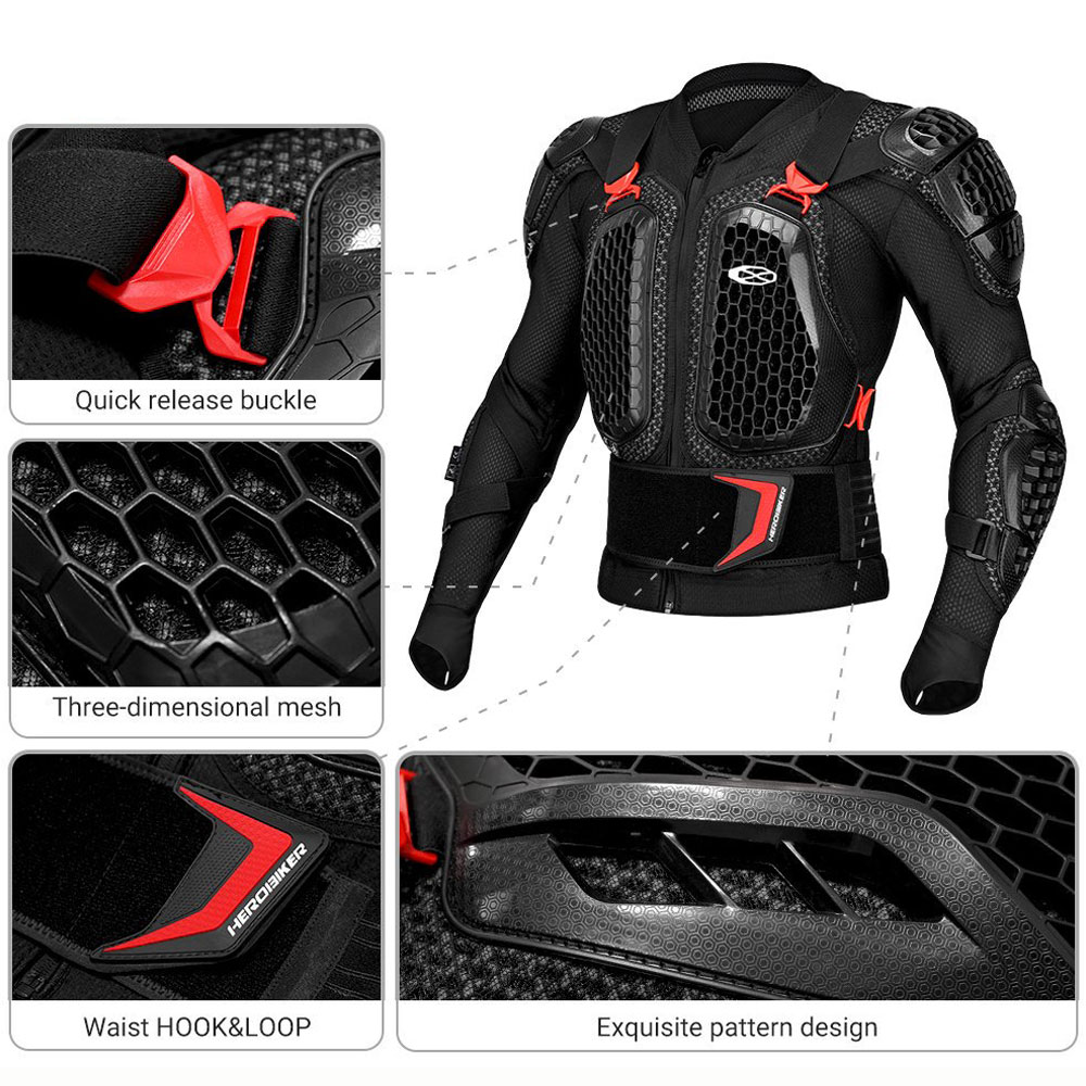 Summer Motorcycle Armor Jacket – обзор и цена Gearx Motorcycle Jacket