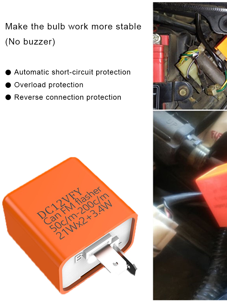 DV 12V LED Flasher Adjustable  – обзор и цена Motorcycle Gear Protection