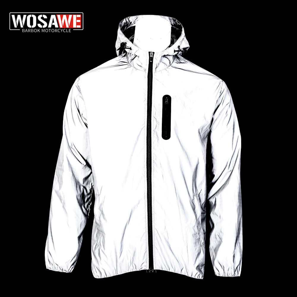 WOSAWE Autumn Winter Men Refle – обзор и цена Gearx Motorcycle Jacket