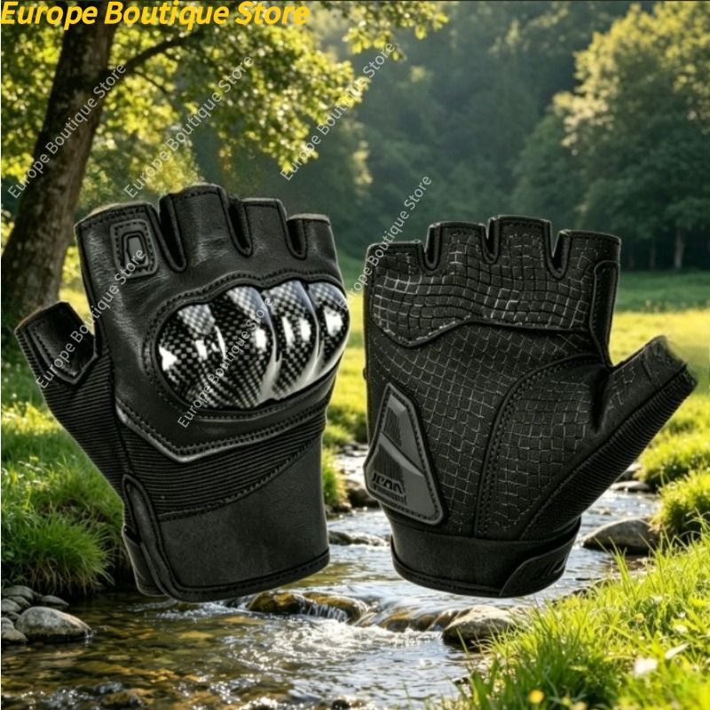 Half Finger Motorcycle Gloves  – обзор и цена Motorcycle Gear Gloves