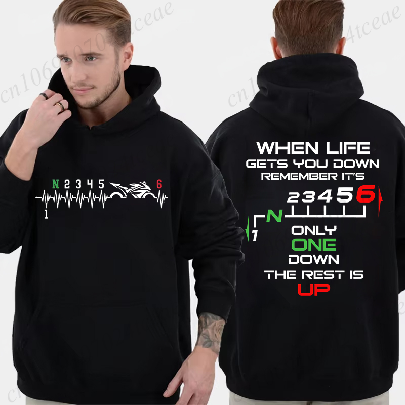 Electrobiker Velocidades Men's – обзор и цена Motorcycle Gear Hoodie