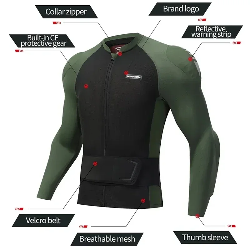 Motorcycle Breathable Soft Arm – обзор и цена Gearx Motorcycle Jacket
