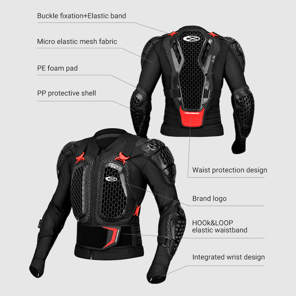 Men Motorcycle Full Body Armor – обзор и цена Gearx Motorcycle Jacket